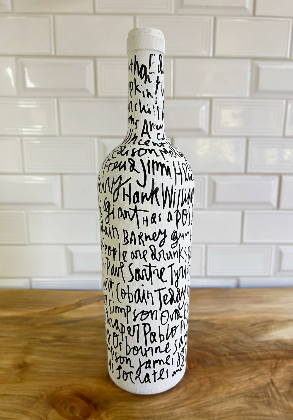 Friends Wine Bottle