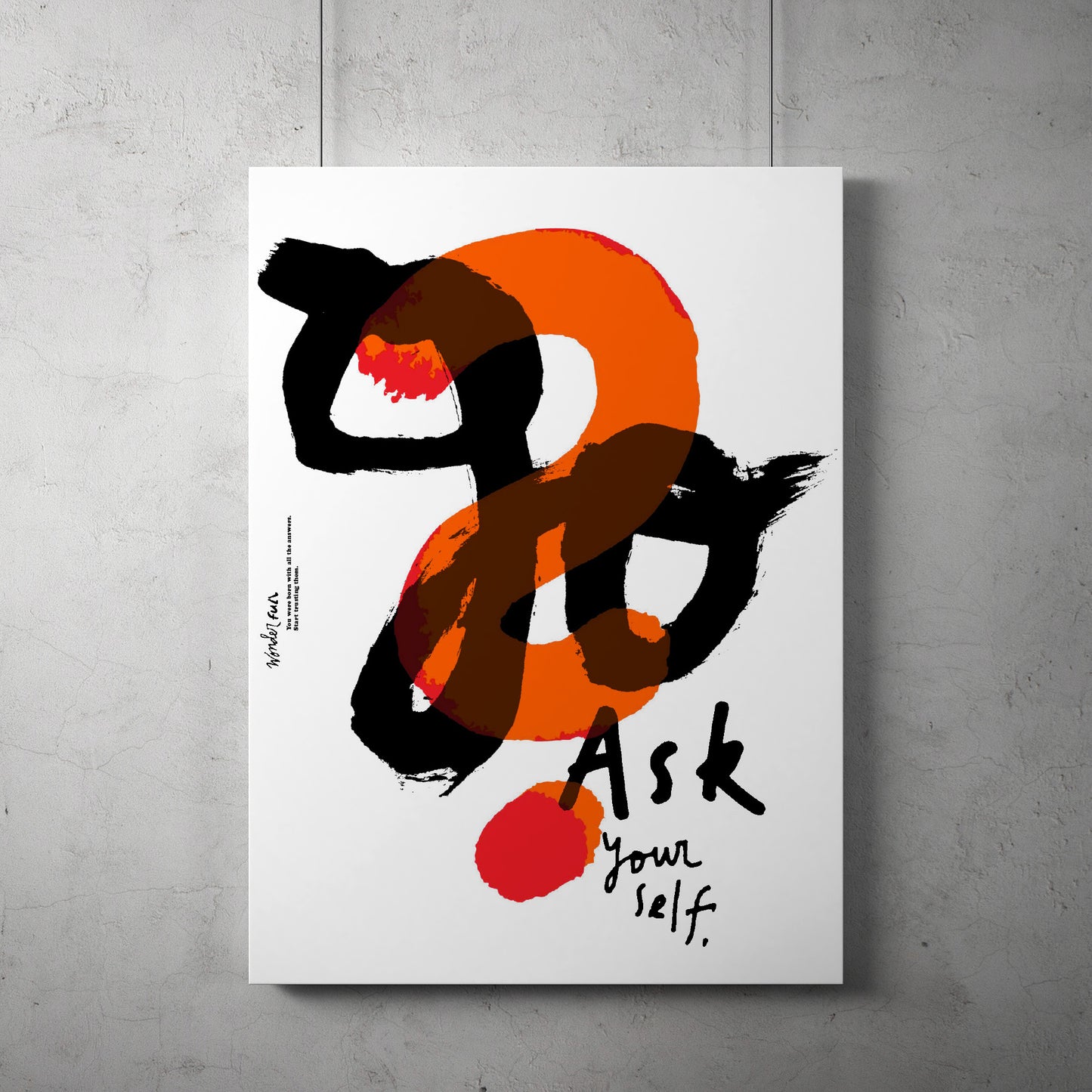 "Wonder Full" silk screen prints